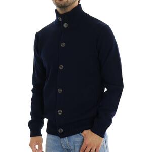 CARDIGAN BOTTONI BLU